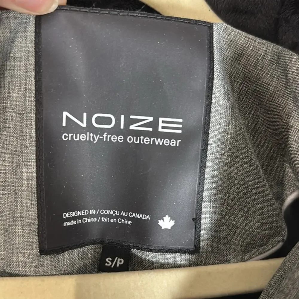 Noize Meg Heavyweight Parka grey size small NWOT